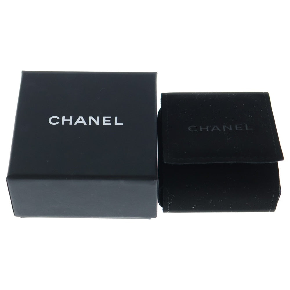 CHANEL(シャネル) ココマーク ラインストーン スターピアス パール シルバー GP