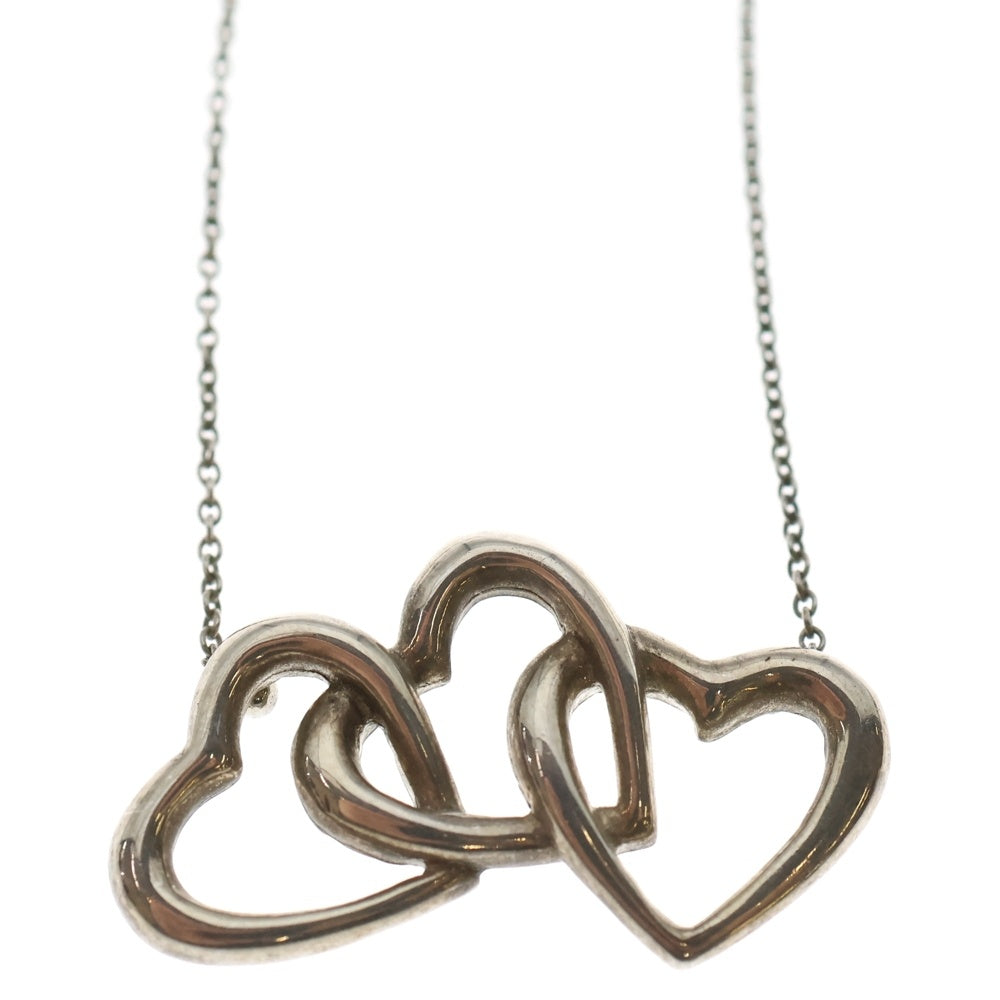 TIFFANY & Co.(ティファニー) トリプルハートハート ネックレス SV925