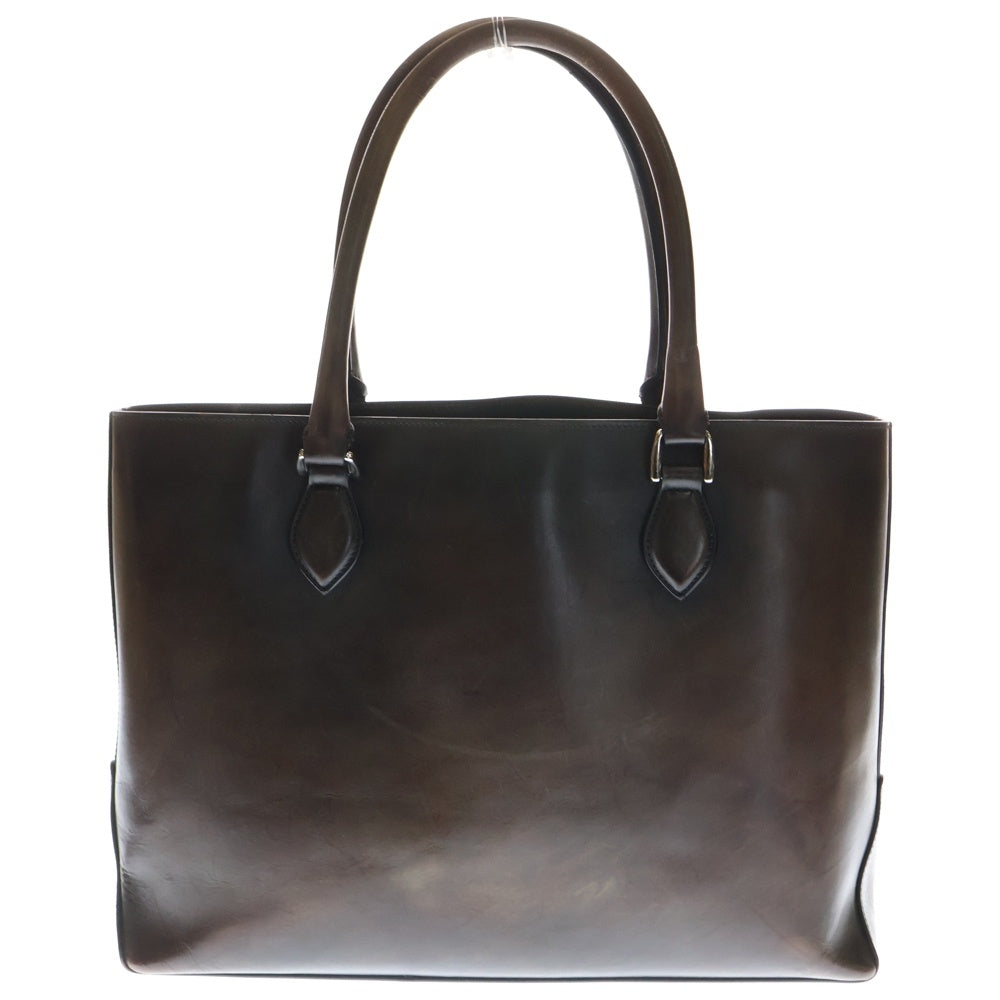Berluti(ベルルッティ) トゥジュール カリグラフィ ヴェネチア トートバッグ ブラウン レザー