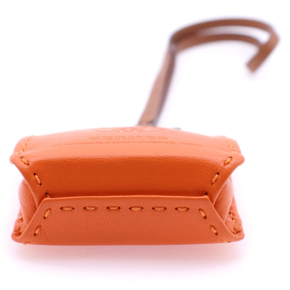 HERMES(エルメス) バッグチャーム サックオランジュ オレンジ アニョーミロ レディース