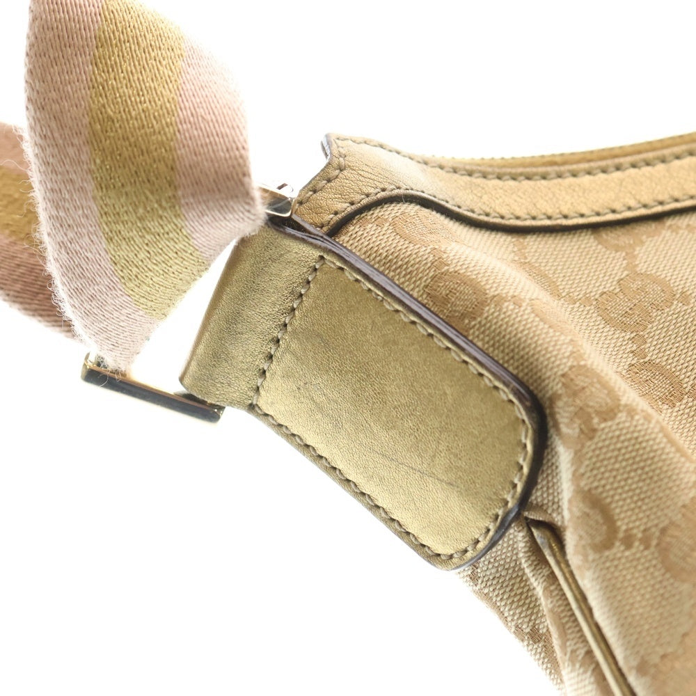 GUCCI(グッチ) GGキャンバス ショルダーバッグ ハンドバッグ ベージュ