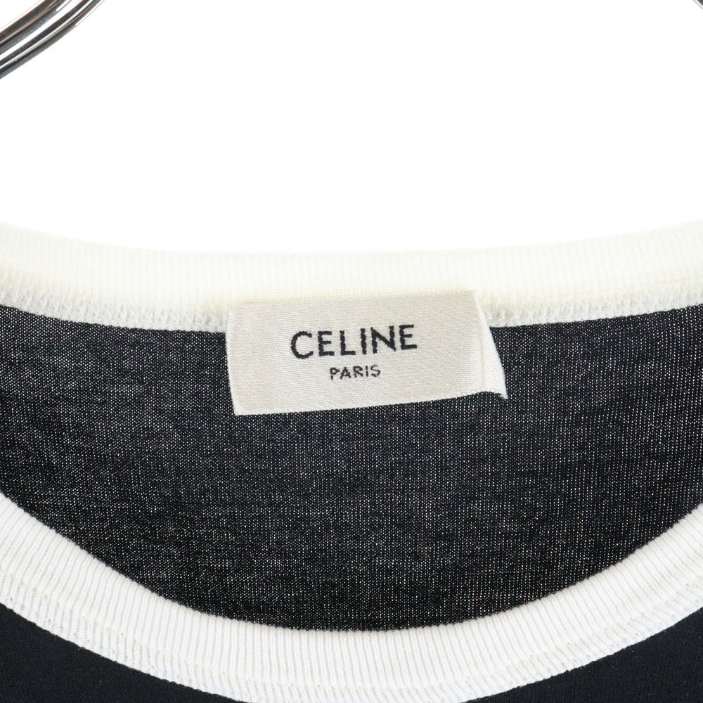 CELINE(セリーヌ) トリオンフ ロゴプリント コットンジャージー クルー