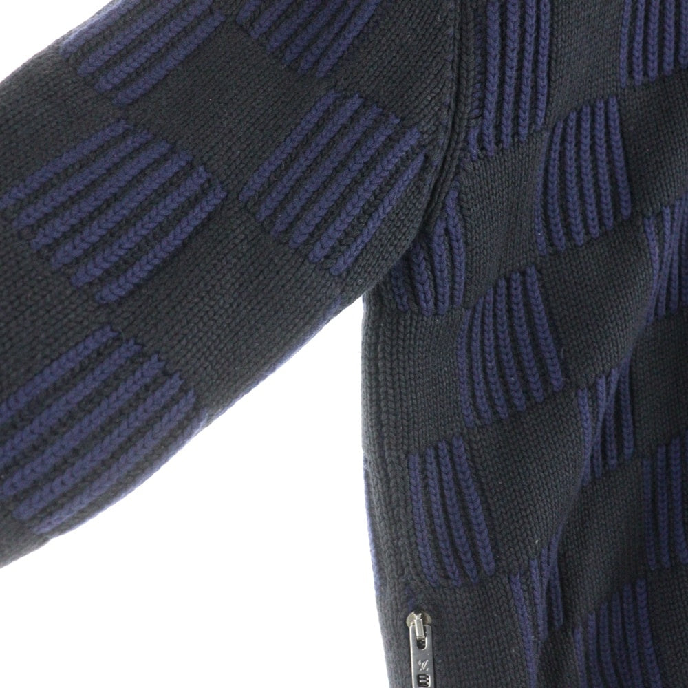 LOUIS VUITTON(ルイヴィトン) ダミエジャガード ウール スタンドカラー