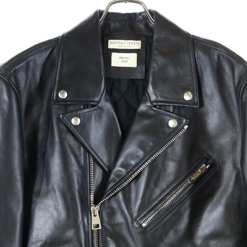 BOTTEGA VENETA(ボッテガヴェネタ) 19AW カーフレザー 中綿 ダブル