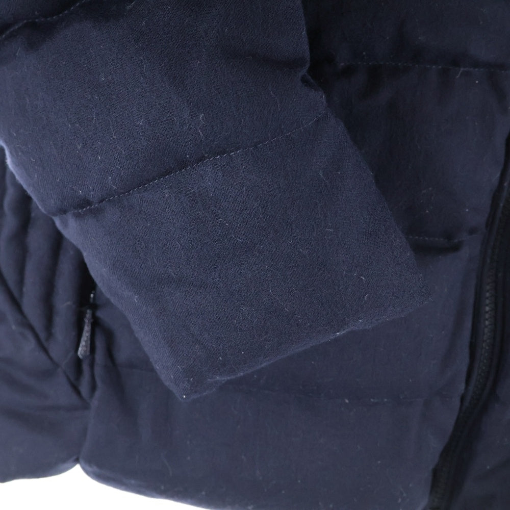 TATRAS(タトラス) KOSAVA コサヴァ ファーフーデッド ジップアップ ウール ダウン ロング ジャケット コート ネイビー レディース LTAT22A4795-D