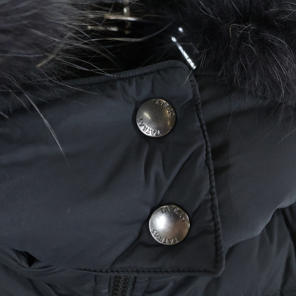 タトラス オルシエラ ダウン ベスト ブラック M 2 ファー レディース TATRAS（タトラス） ダウン ダウンベスト インナーダウン オルシエラ