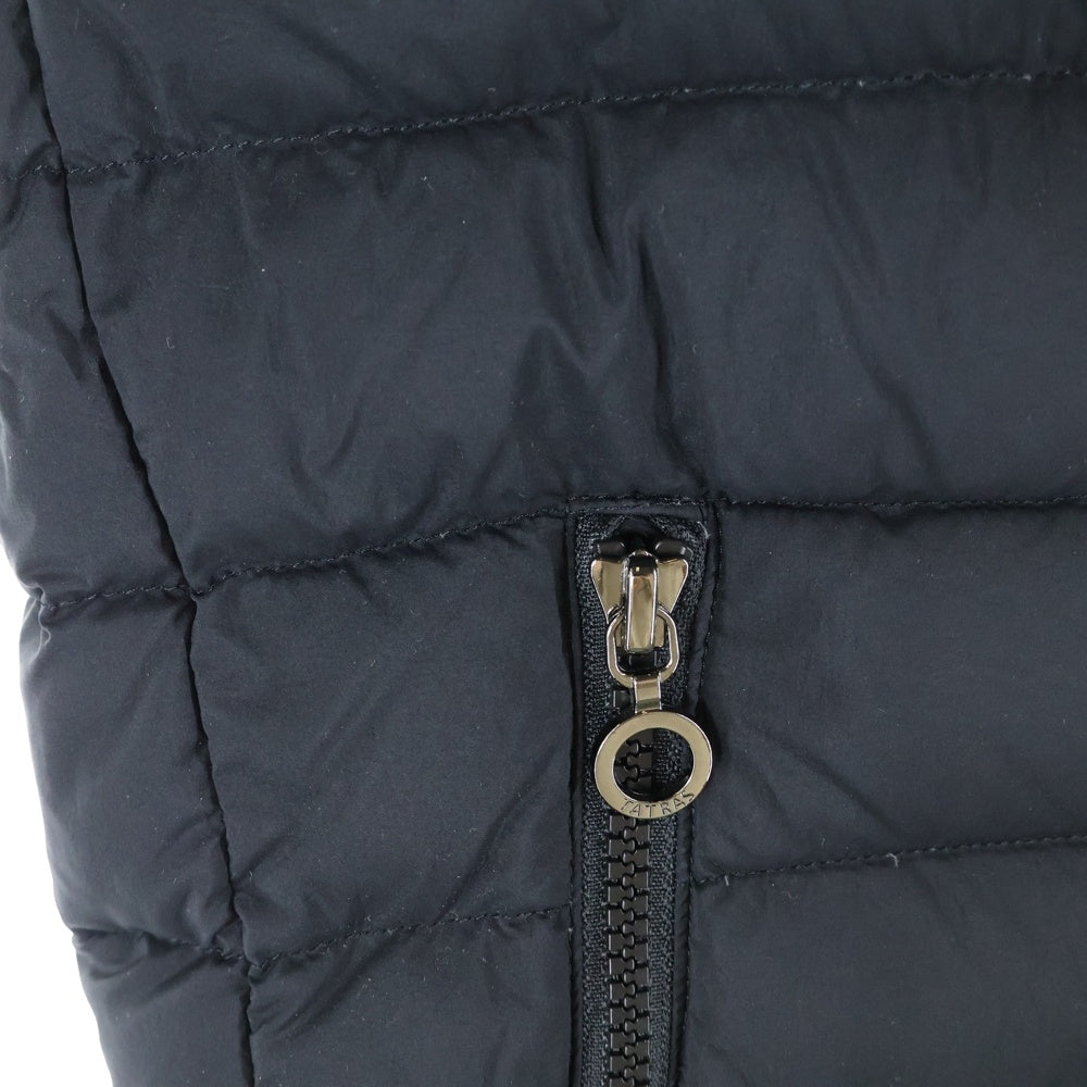 TATRAS(タトラス) ORSIERA オルシエラ ファー フーデッド ジップアップ ダウンベスト ブラック レディース LTAT23A4900-D