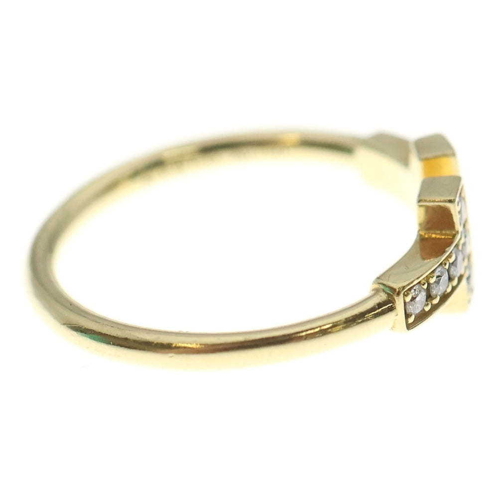 TIFFANY & Co.(ティファニー) Tワイヤー メレダイヤリング イエロー