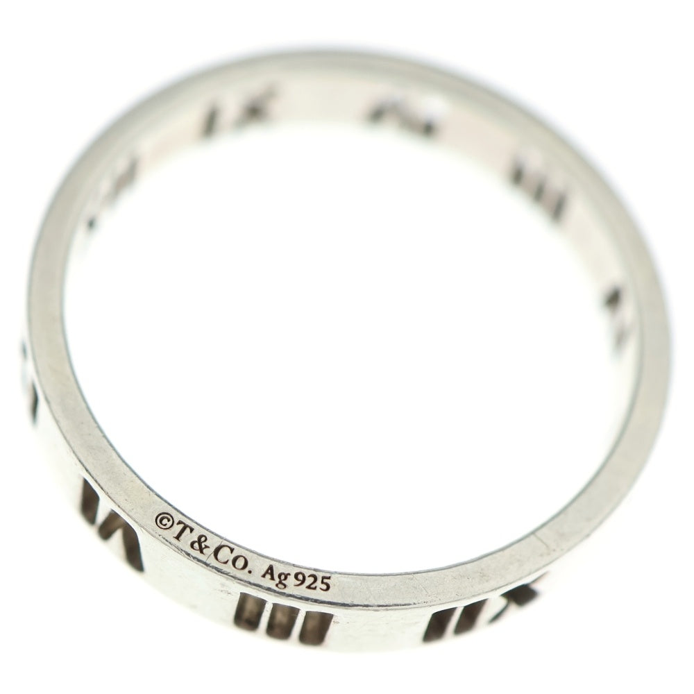 ティファニー　カーブドアトラスリング　14号 シルバー925 TIFFANY&Co.（ティファニー） 14号 リング・指輪 アトラス シルバー925