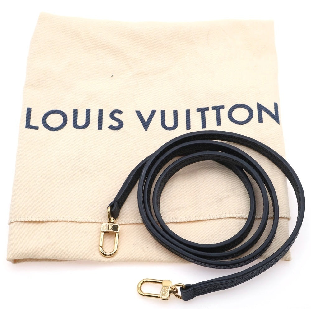 LOUIS VUITTON(ルイヴィトン) プティット サックプラ モノグラム アンプラント レザー 2WAY ハンド ショルダーバッグ ゴールド金具 ブラック M81416 レディース