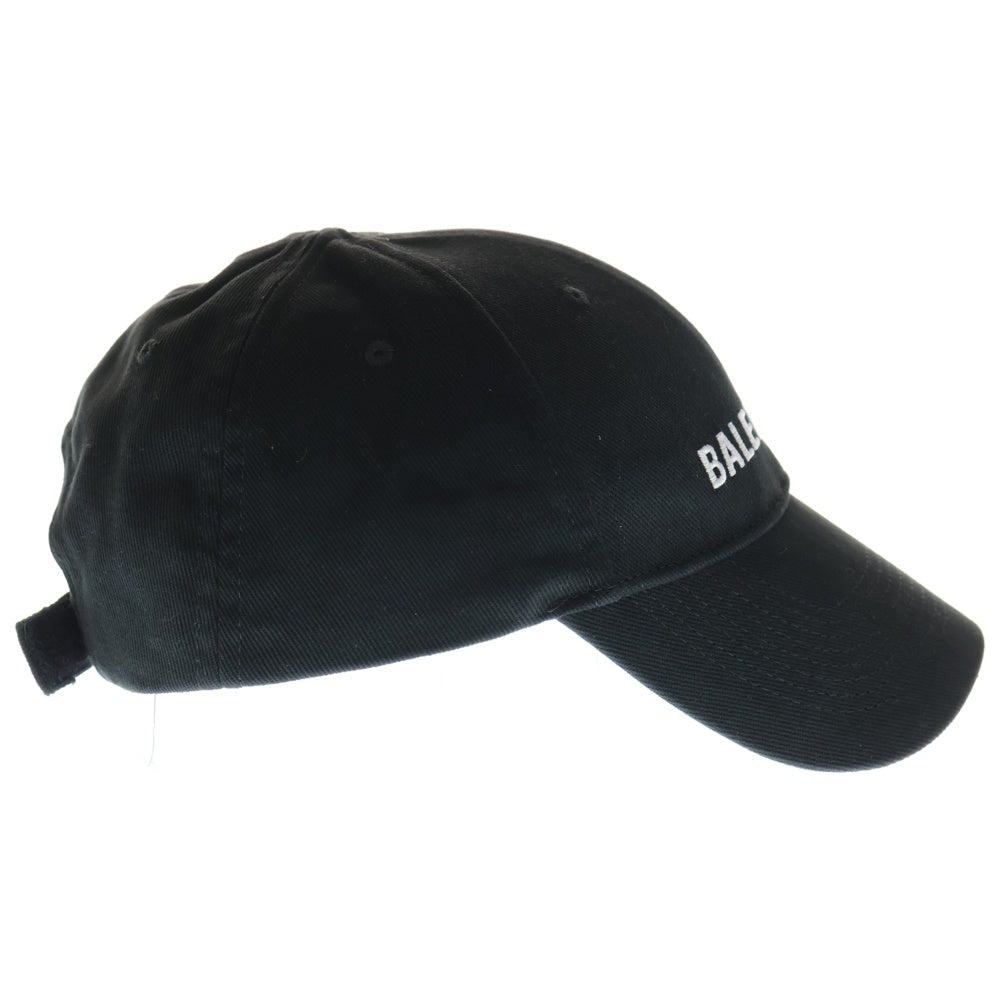 BALENCIAGA(バレンシアガ) ロゴ刺繍 キャップ ベースボール ブラック L