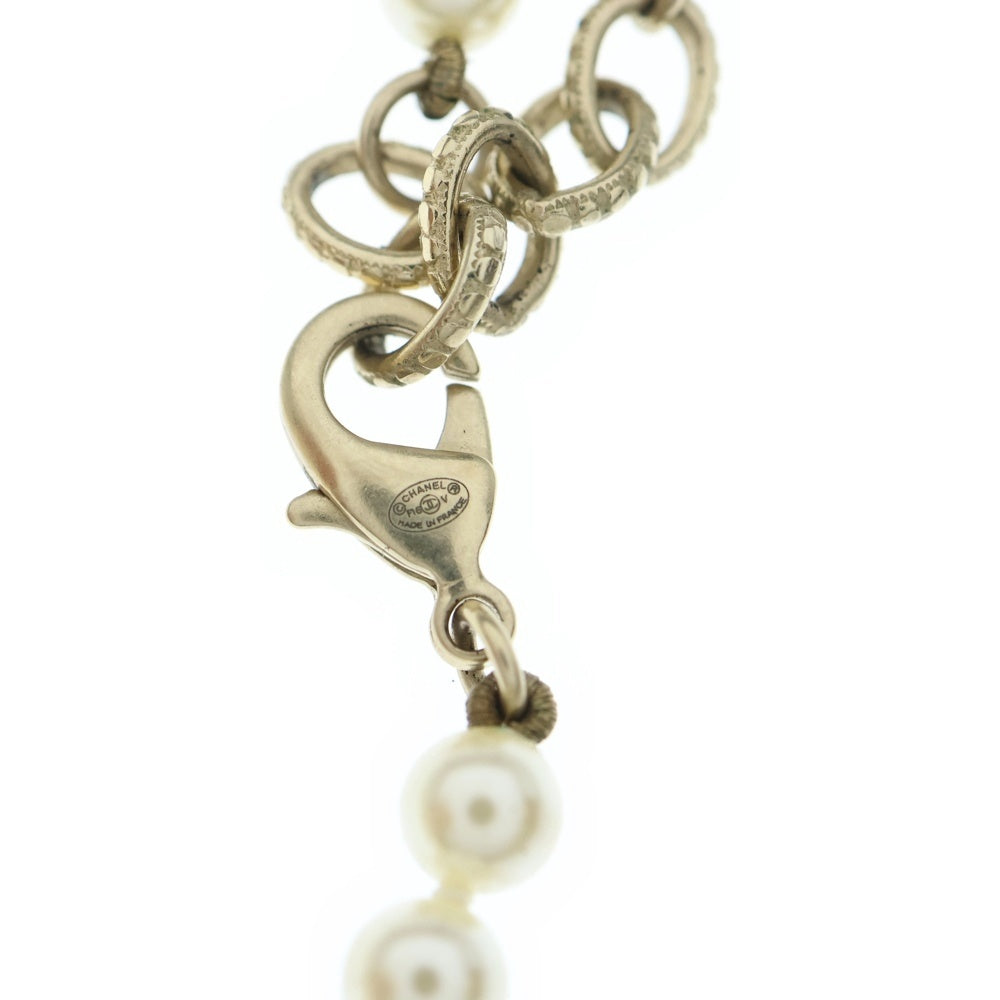 CHANEL(シャネル) ココマーク ロングパールネックレス フェイクパール