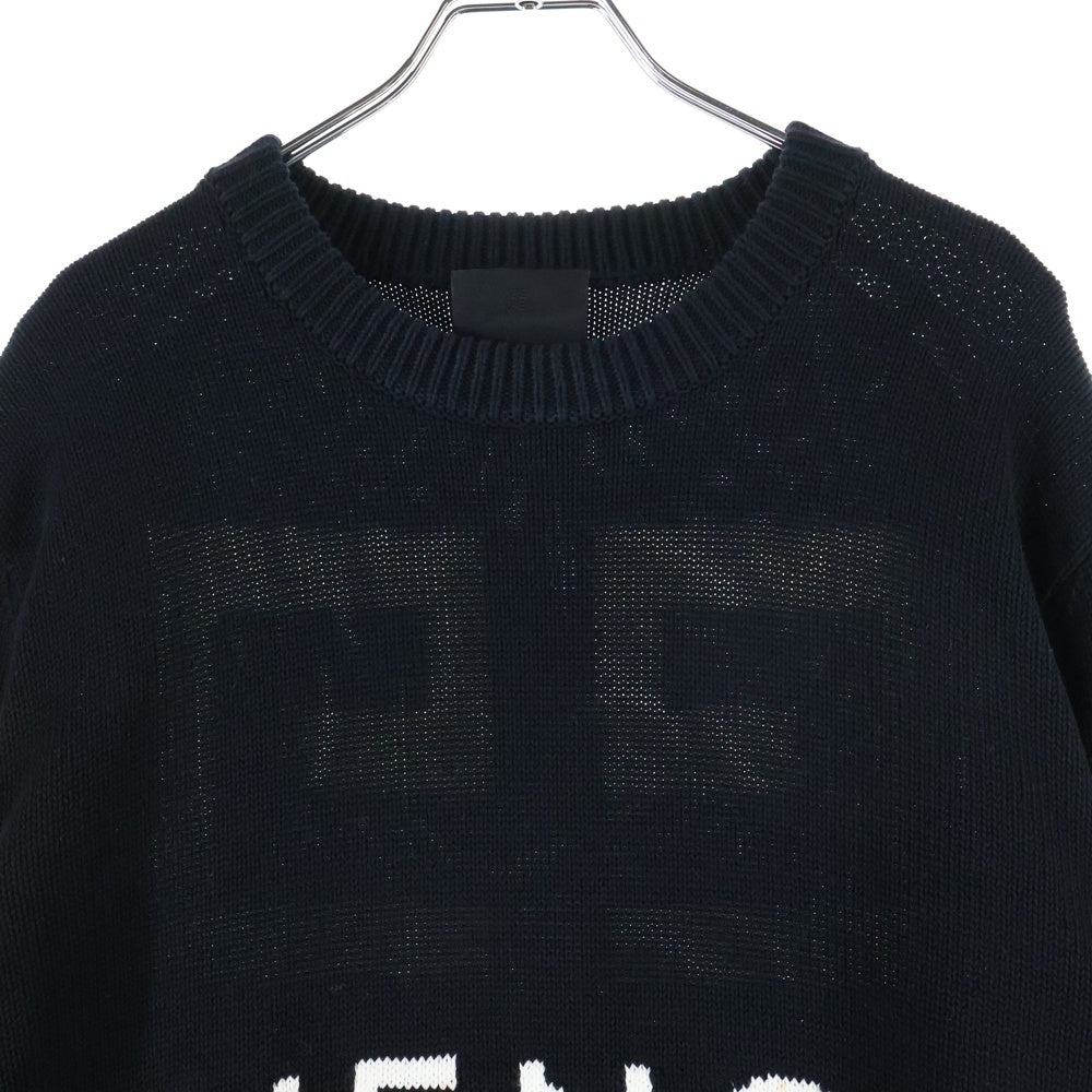 GIVENCHY(ジバンシィ) 4G ロゴジャガード クルーネック プルオーバー