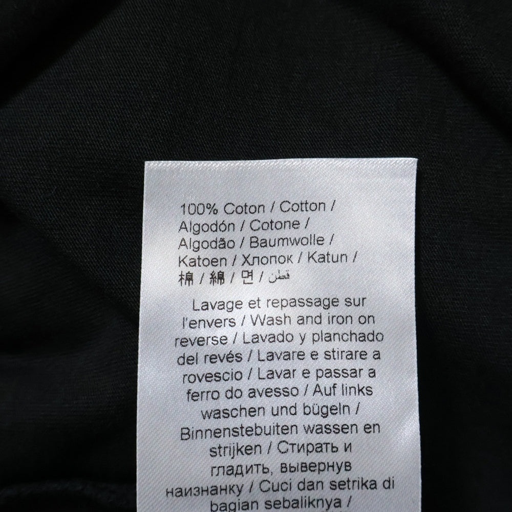 KENZO(ケンゾー) Boke Flower エンブロイダリー 刺繍 クルーネック 半袖Tシャツ カットソー ブラック FE62TS1414SO