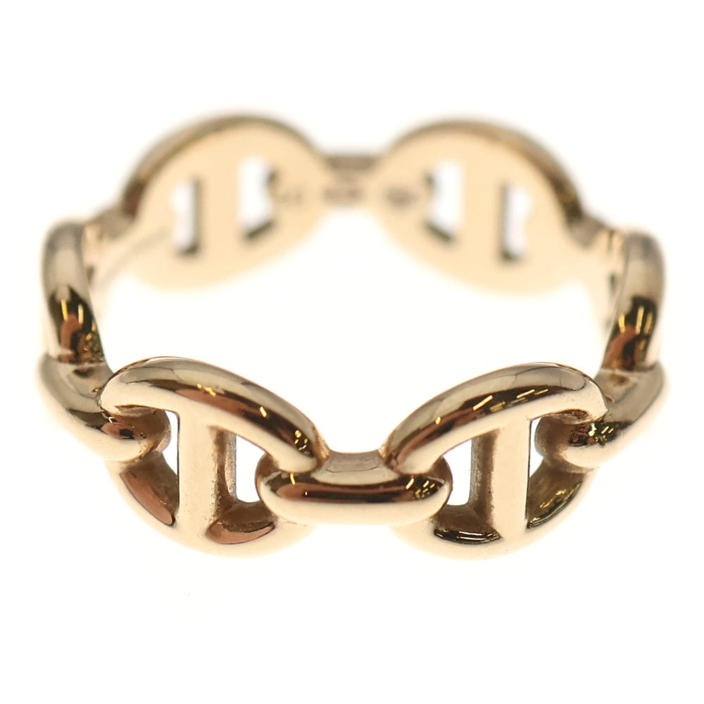 HERMES(エルメス) シェーヌダンクル アンシェネリング Au750PG ピンクゴールド レディース