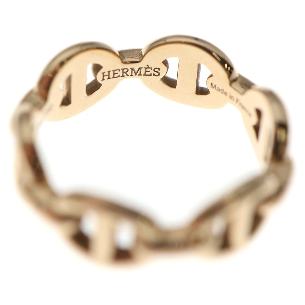 HERMES(エルメス) シェーヌダンクル アンシェネリング Au750PG ピンク