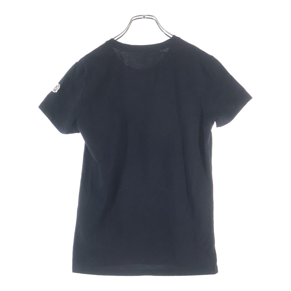 MONCLER(モンクレール) 半袖 Tシャツ ロゴ ブラック コットン I10938C73200 レディース