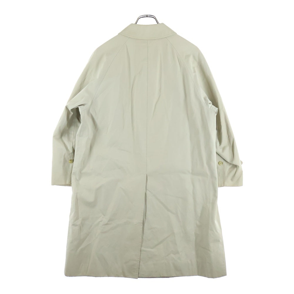 BURBERRYS(バーバリーズ) 裏地ノバチェック総柄 コットン ステンカラーコート ベージュ レディース