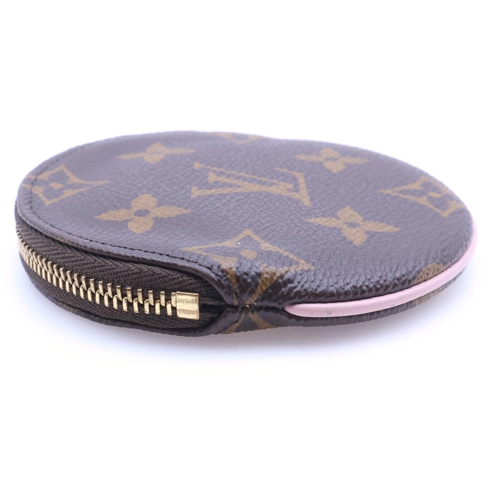 LOUIS VUITTON(ルイヴィトン) モノグラム ポルトモネ ロン ヴィヴィエンヌ ブラウン イエロー PVC コインケース M69057 ICタイプ レディース