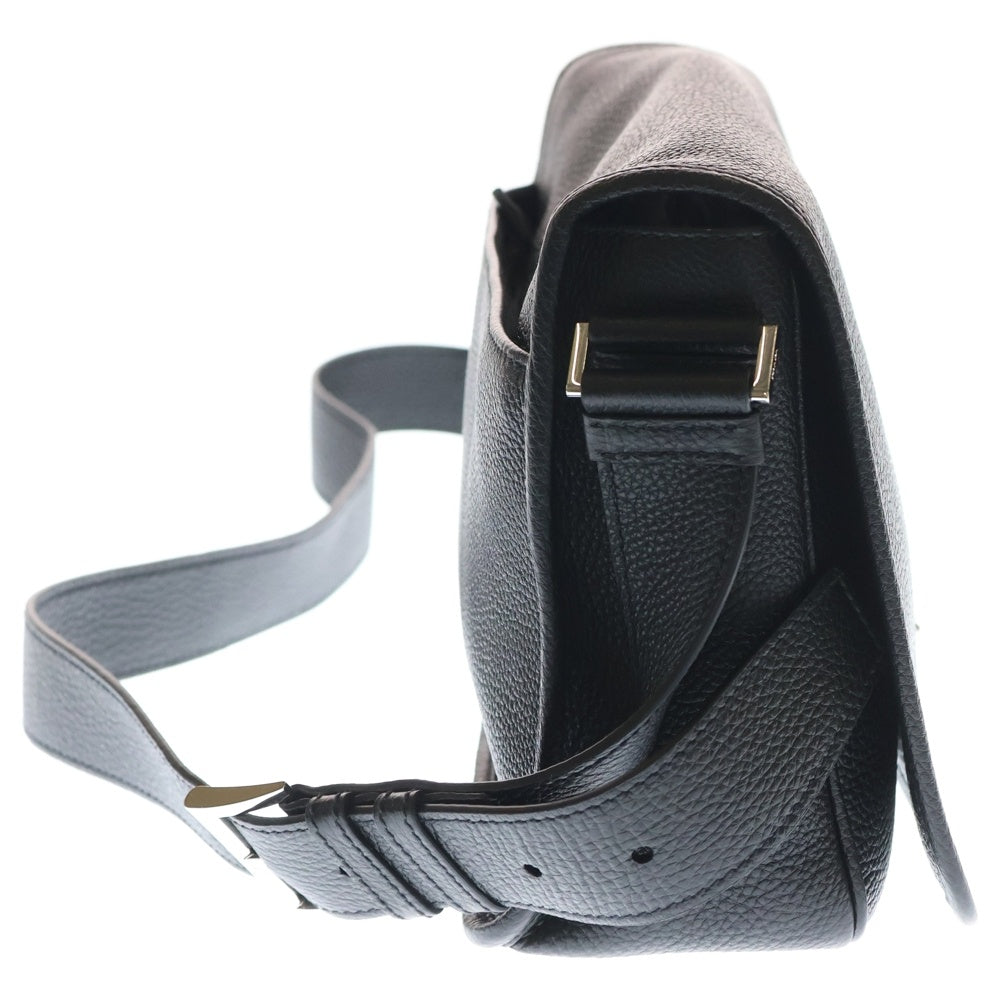 PRADA(プラダ) トライアングルロゴ ショルダーバッグ ブラック レザー RFID 2VD075