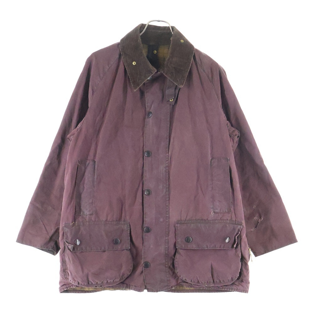 Barbour(バブアー) BEAUFORT ビューフォートタータン ジップアップジャケット A190 ボルドー
