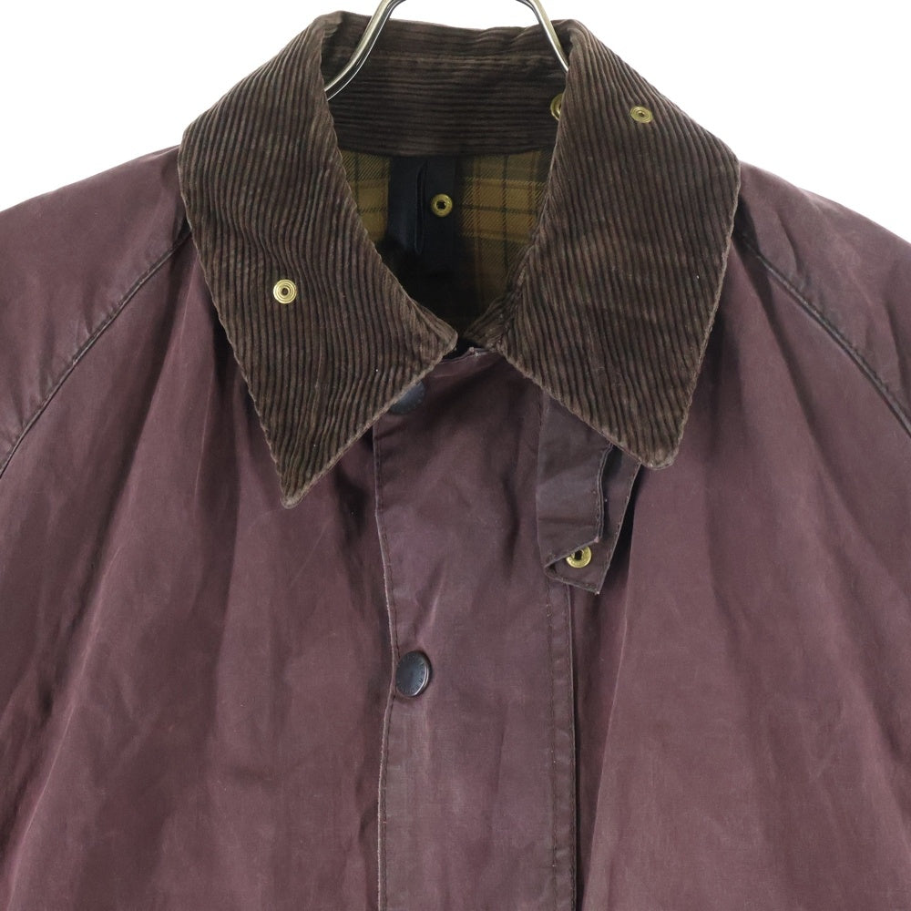 Barbour(バブアー) BEAUFORT ビューフォートタータン ジップアップジャケット A190 ボルドー