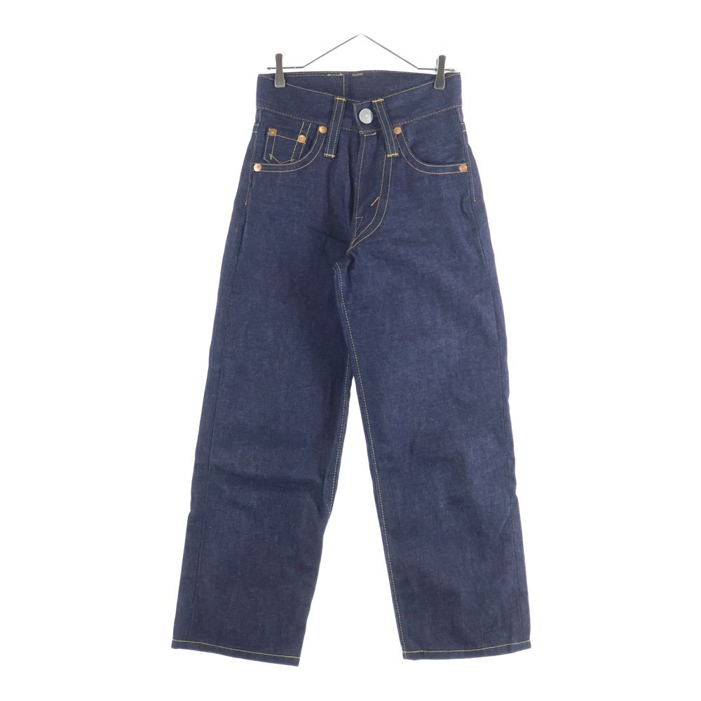 KOOKY ZOO(クーキーズー) JUNVEILE DENIM PANTS ジュヴィナイル ワイド ストレート デニムパンツ ジーンズ インディゴ J0001 レディース