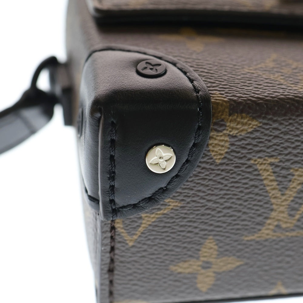 LOUIS VUITTON(ルイヴィトン) スティーマー ウェアラブル ウォレット モノグラム マカサー PVC レザー ショルダーバッグ ブラウン/ブラック M83613