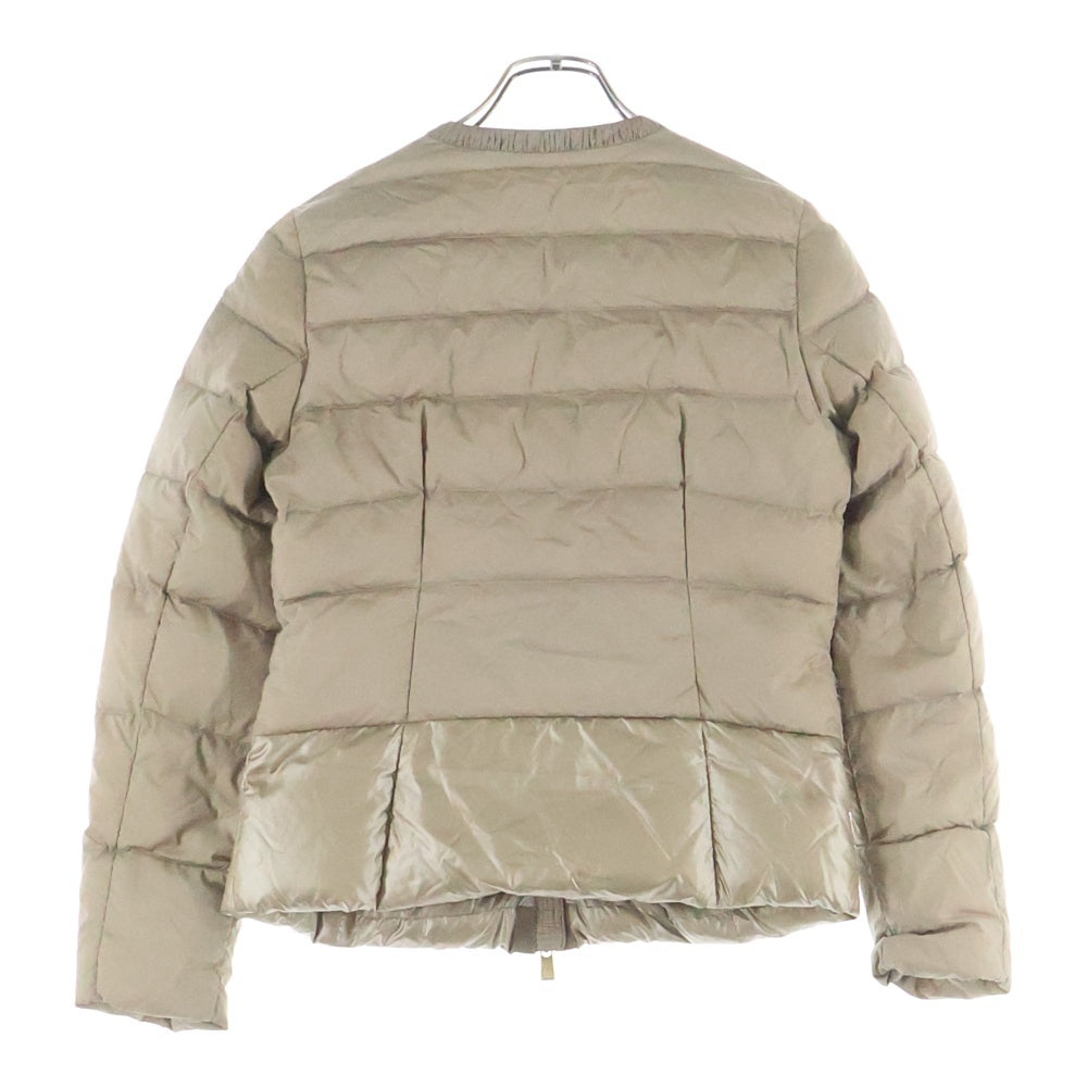 美品✨タトラス　ブレヴァ　ノーカラー ダウンジャケット ベージュ 03 TATRAS(タトラス) BREVA ブレヴァ ノーカラー ジップアップ ダウン