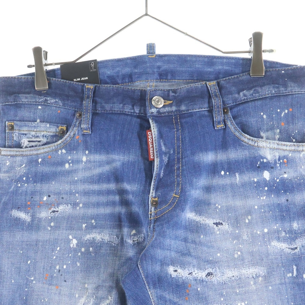 DSQUARED2(ディースクエアード) SLIM JEAN デニムパンツ ジーンズ インディゴ S71LB0954