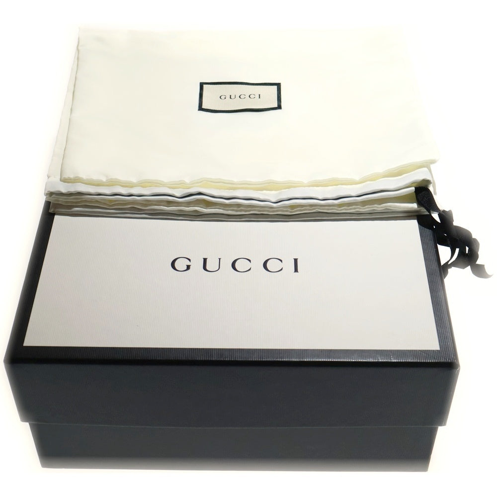 GUCCI(グッチ) ライトン ウェブプリントライン ローカットスニーカー 厚底 ブラック 5 1/2 523535 レディース