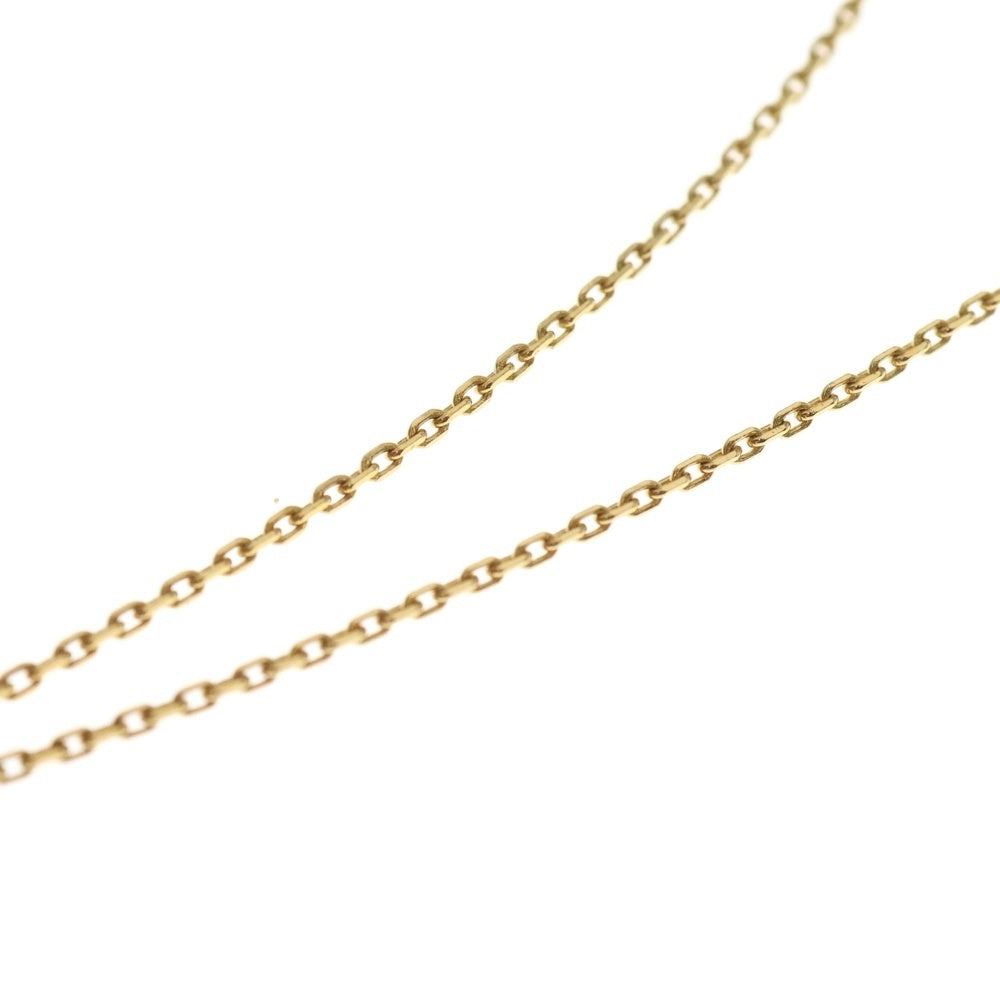 HERMES(エルメス) ポップアッシュ ネックレス グリーン×ピンク GP ゴールド アクセサリー レディース