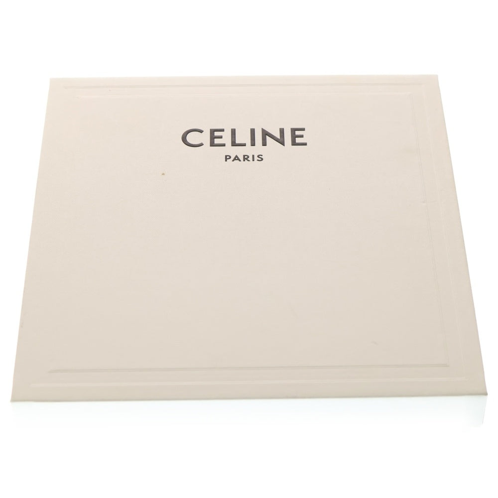 CELINE(セリーヌ) カシミヤ ロゴ刺繍ニット帽 アイボリー 2AG832070 レディース