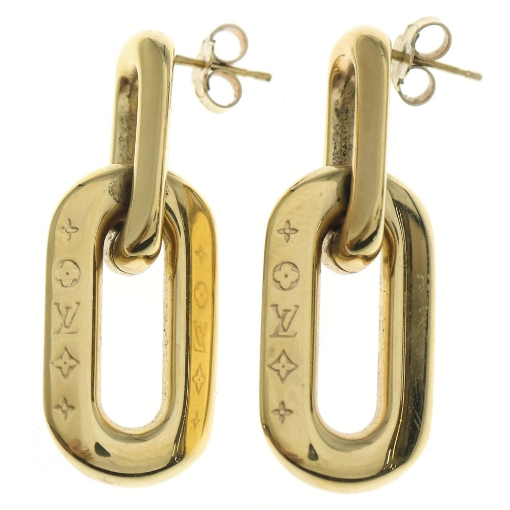 LOUIS VUITTON(ルイヴィトン) ブックドレイユ ドゥーブル2マイヨン PM ピアス ゴールド GP MP2990 レディース