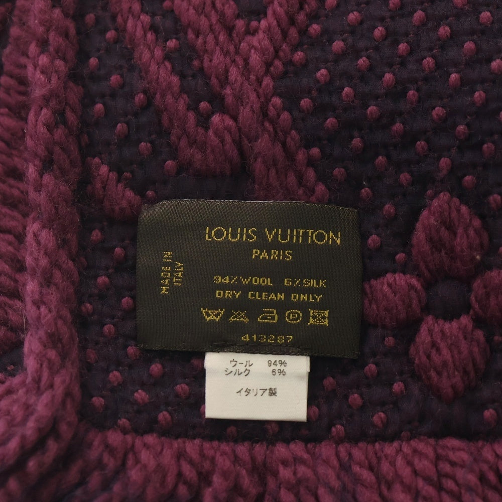 LOUIS VUITTON(ルイヴィトン) フリンジマフラー ストール エシャルプ