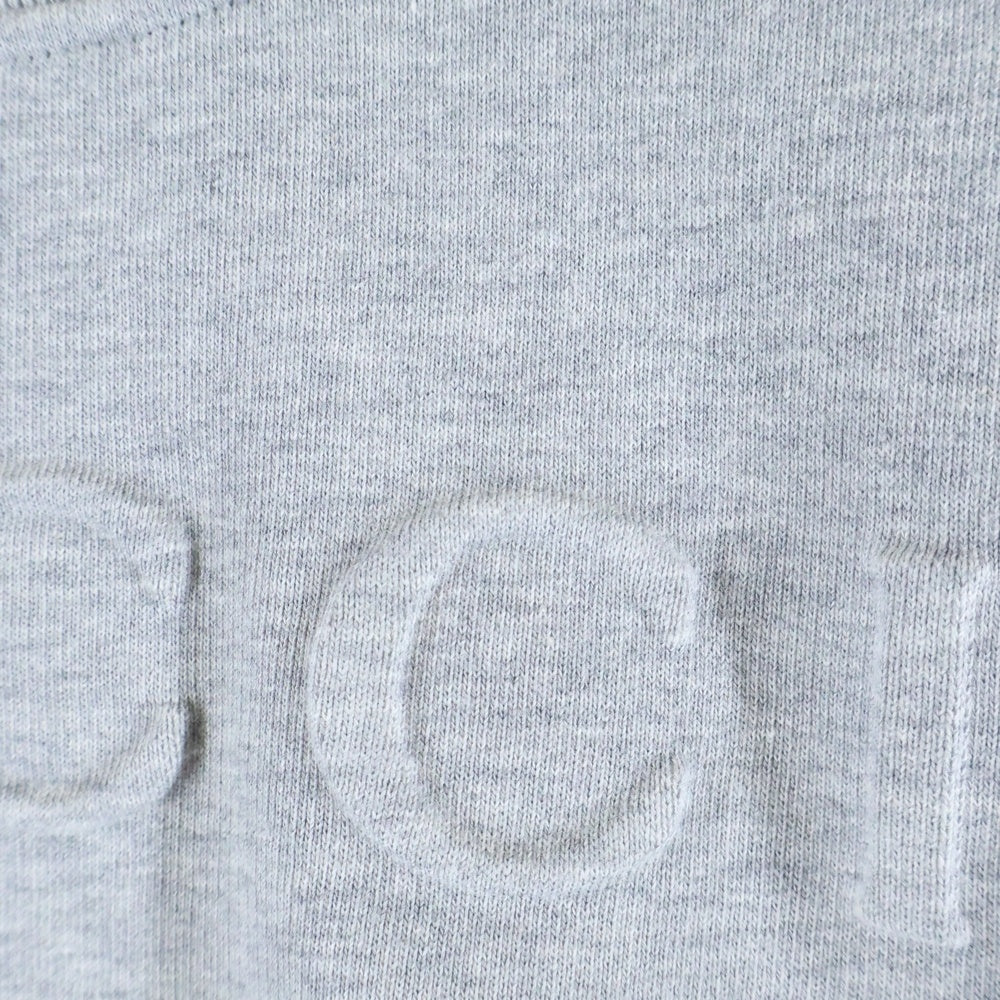 GUCCI(グッチ) ロゴ入りスウェットトレーナー グレー コットン 802787