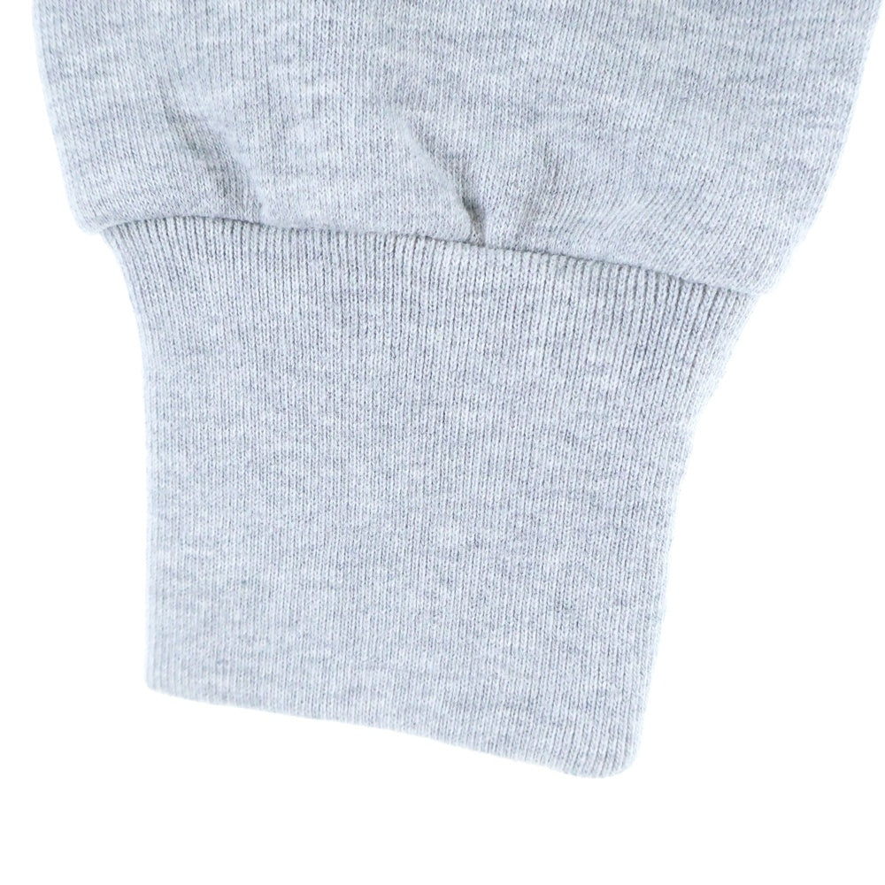 GUCCI(グッチ) ロゴ入りスウェットトレーナー グレー コットン 802787