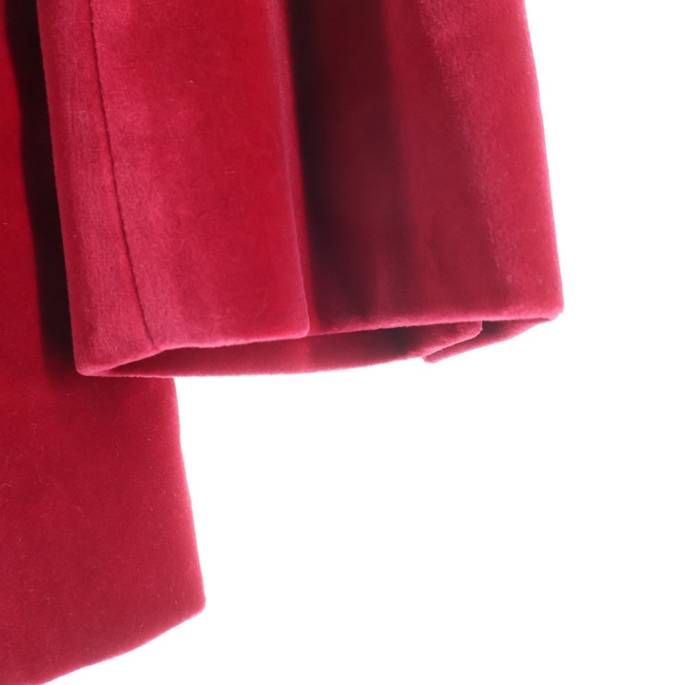 GUCCI(グッチ) ベルベット ピークドラペルシングルジャケット レッド 38 673899 ZAHW8 レディース