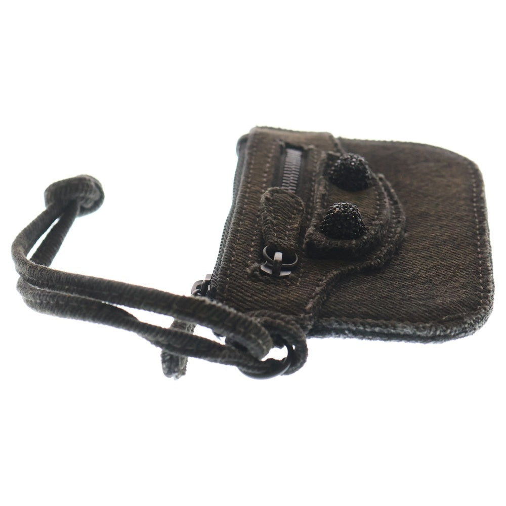 BALENCIAGA(バレンシアガ) ルカゴール パスケース ブラック デニム 776769