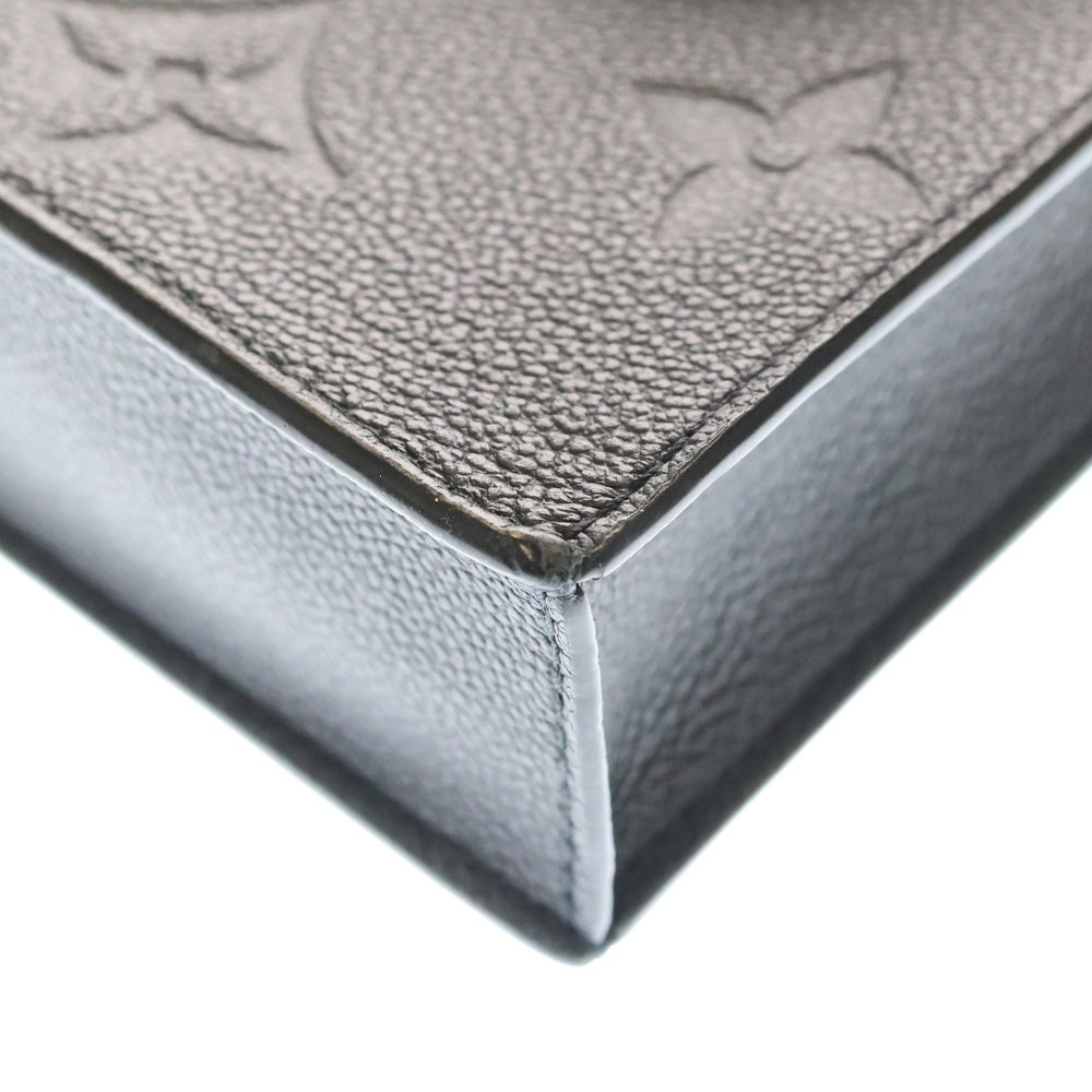 LOUIS VUITTON(ルイヴィトン) モノグラム アンプラント プティット サックプラ 2WAYバッグ ショルダーバッグ ミニハンドバッグ ブラック ノワール レザー M81417 ゴールド金具 レディース