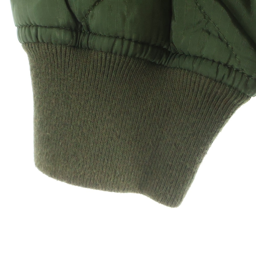 WTAPS(ダブルタップス) 19AW WLS JACKET RIPSTOPキルティングナイロントップス カーキ 192TQDT-JKM04