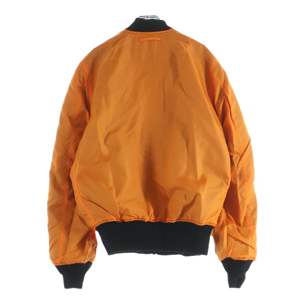 ALPHA INDUSTRIES(アルファ インダストリーズ) KIYONAGA&CO FUJIWARA&CO アルファ カスタム MA1 ボンバー ジャケット ブラック K-210004
