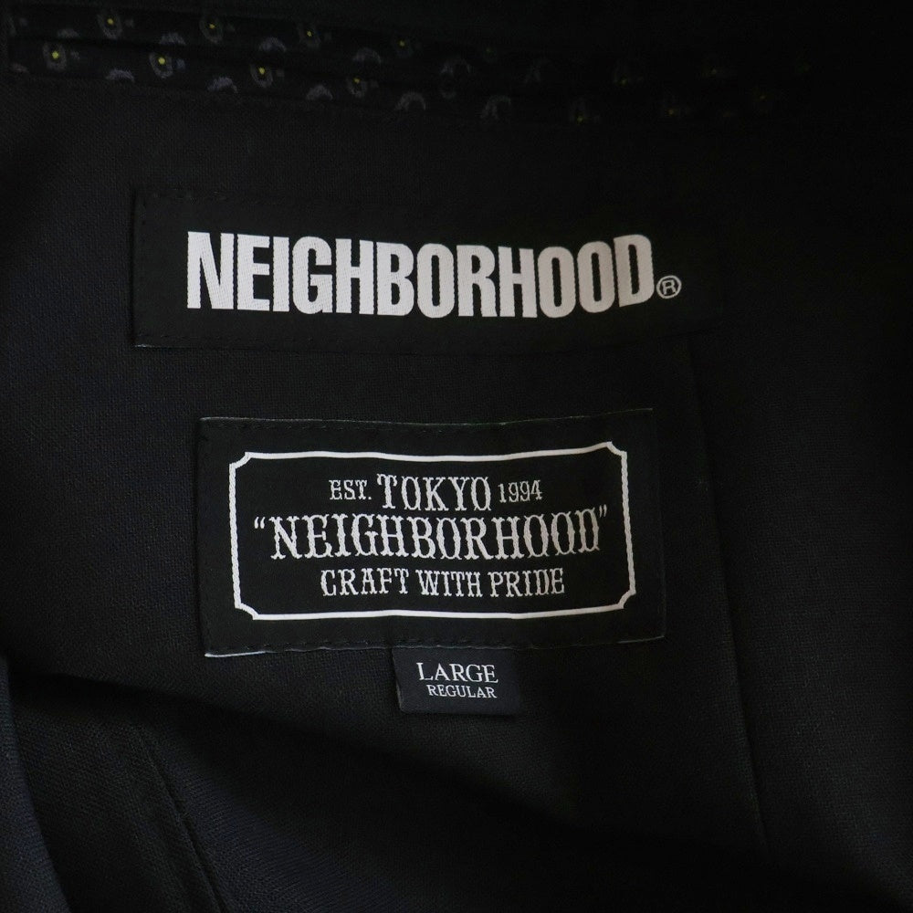 NEIGHBORHOOD(ネイバーフッド) セットアップスーツ ブラック 191BENH-JKM01
