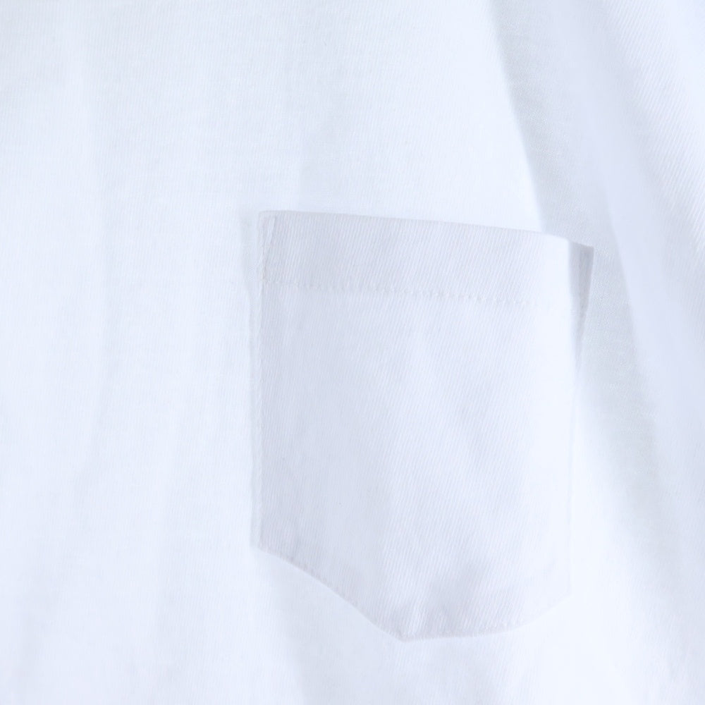 Sacai(サカイ) Cotton Jersey T-shirt フロントポケット ベルトデザイン 半袖Tシャツ カットソー ホワイト 23-03061M