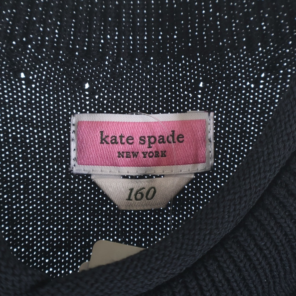 Kate Spade(ケイトスペード) ノースリーブニットワンピース ブラック