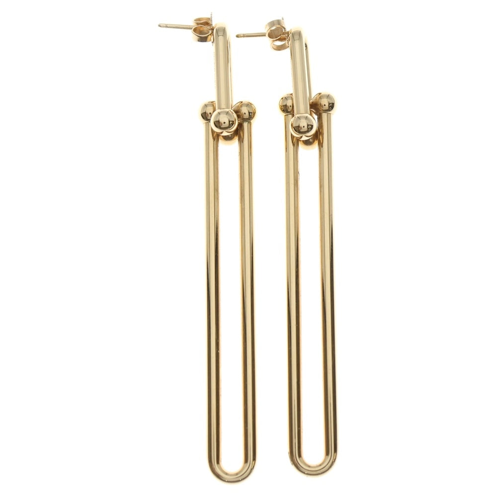 TIFFANY & Co.(ティファニー) ハードウェア ダブル ロング リンク ピアス Au750 K18 PG ピンクゴールド レディース