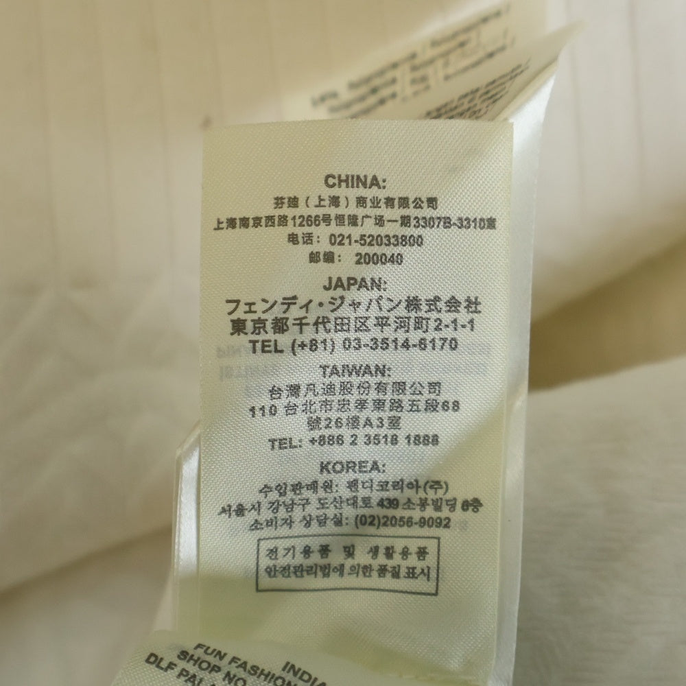 FENDI(フェンディ) 21AW カリグラフィーロゴ ズッカニットセーター FZX697 AHE9 レディース