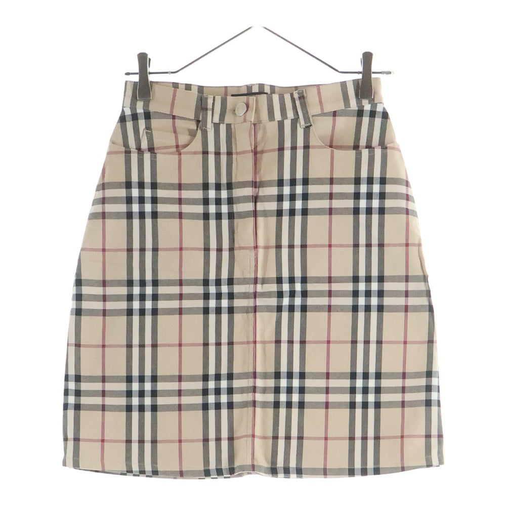 BURBERRY LONDON(バーバリーロンドン) ノバチェック スカート ベージュ レディース