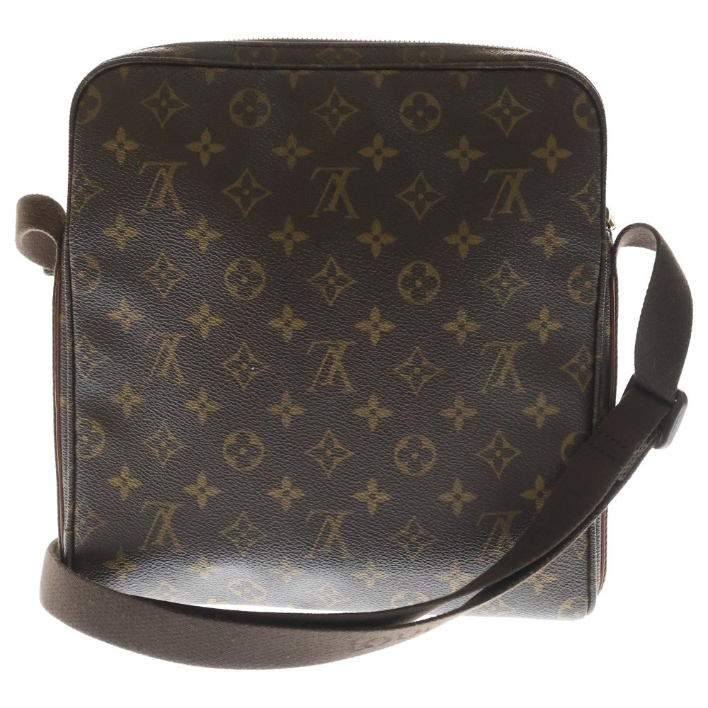 LOUIS VUITTON(ルイヴィトン) モノグラム トロター ボブール ショルダーバッグ ブラウン PVCレザー M97037 ゴールド金具