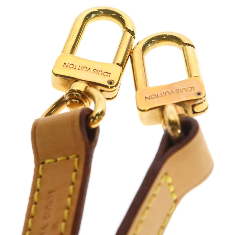 LOUIS VUITTON(ルイヴィトン) レザー ショルダー ストラップ ゴールド金具 ブラウン